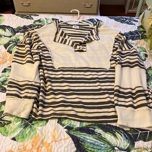 BKE sweater, grey and white. Never worn, but washed.